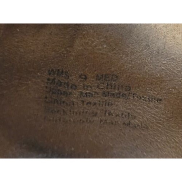 Croft & Barrow Ortholite Lena Brown Leather Loafers Womens Size 9 Comfort Shoes - Picture 9 of 9